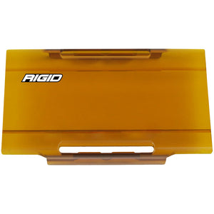 RIGID Industries E-Series Lens Cover 6" - Amber [106933] - RIGID Industries