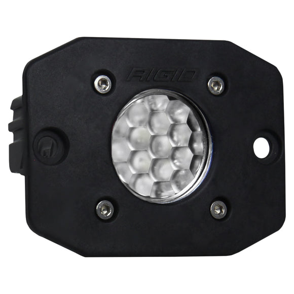 RIGID Industries Ignite Flush Mount Diffused - Single - Black [20631] - RIGID Industries