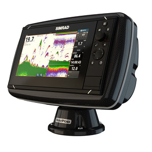 NavPod PP4600-06 PowerPod Pre-Cut f/Simrad NSS9 evo3 / BG Zeus3 9 - Carbon Black [PP4600-06-C]