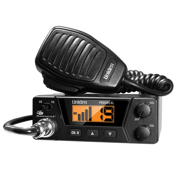 Uniden PRO505XL 40-Channel Bearcat CB Radio [PRO505XL] - Uniden