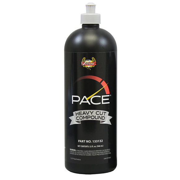 Presta PACE Heavy Cut Compound - 32oz - *Case of 6* [133132CASE]