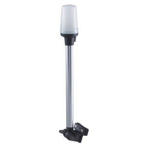 Perko Fold Down All-Round Pole Light - Horizontal Mount - White [1134DP0CHR] - Perko