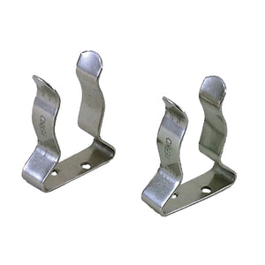 Perko Spring Clamps 5-8" - 1-1-4" - Pair [0502DP1STS] - Perko