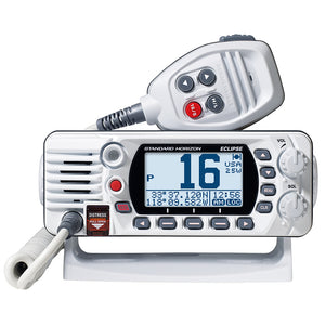 Standard Horizon GX1400G Fixed Mount VHF w-GPS - White [GX1400GW] - Standard Horizon