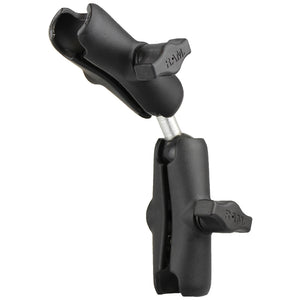 RAM Mount Double Socket Arm w-Dual Extension  Ball Adapter [RAM-B-201-201U] - RAM Mounting Systems