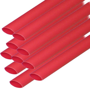 Ancor Heat Shrink Tubing 3/16" x 6" - Red - 10 Pieces [302606]