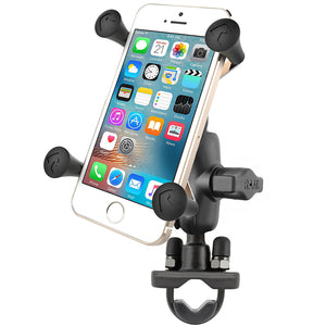 RAM Mount X-Grip Phone Mount w-Handlebar U-Bolt Base [RAM-B-149Z-A-UN7U] - RAM Mounting Systems