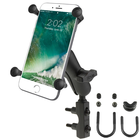 RAM Mount X-Grip Large Phone Mount w-Brake-Clutch Reservoir Base [RAM-B-174-UN10] - RAM Mounting Systems