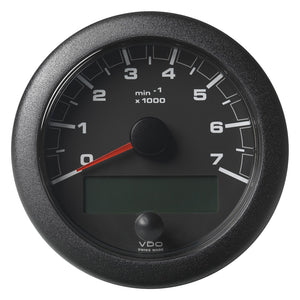 VDO 3-3-8" (85mm) OceanLink NMEA 2000 Tach - 7000 RPM - Black Dial  Bezel [A2C1065810001] - VDO