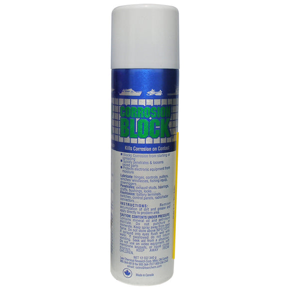 Corrosion Block 12oz Aerosol Can - Non-Hazmat, Non-Flammable  Non-Toxic *Case of 12* [20012CASE]