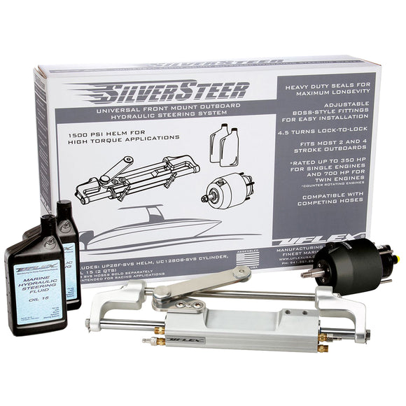 Uflex SilverSteer Front Mount Outboard Hydraulic Steering System - UC130 V2 [SILVERSTEERXP2]