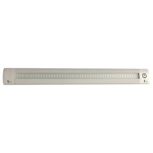 Lunasea 12" Adjustable Linear LED Light w/Built-In Touch Dimmer Switch - Cool White [LLB-32KC-01-00]