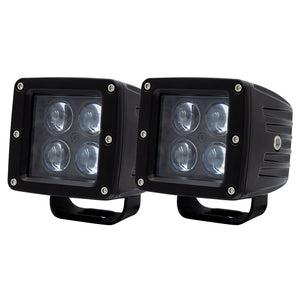 HEISE 3" 4 LED Cube Light - 2-Pack [HE-ICL2PK] - HEISE LED Lighting Systems