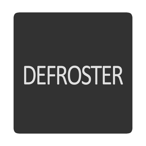 Blue Sea 6520-0129 Square Format Defroster Label [6520-0129]