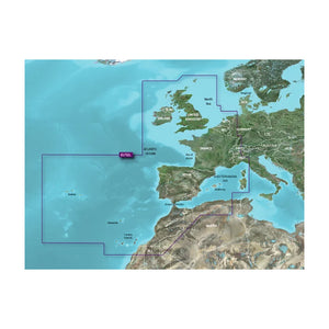 Garmin VEU722L Europe Atlantic Coast BlueChart g3 Vision [010-C1156-00] - Garmin