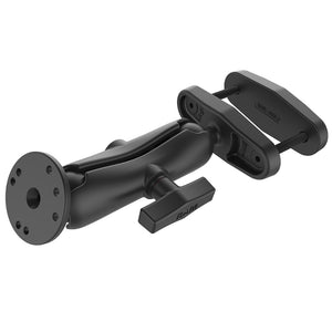 RAM Mount Square Post Clamp f-Posts Up to 3" Wide w-Arm [RAM-101U-247-3] - RAM Mounting Systems