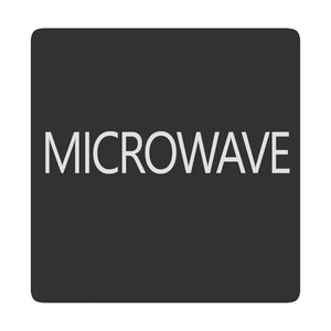 Blue Sea 6520-0318 Square Format Microwave Label [6520-0318]