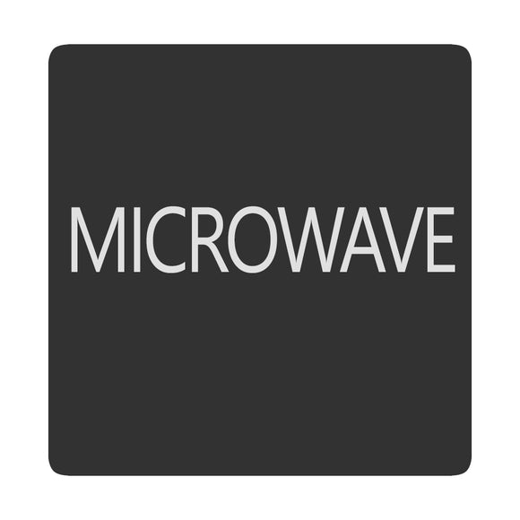 Blue Sea 6520-0318 Square Format Microwave Label [6520-0318]