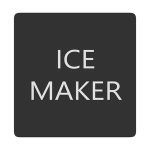 Blue Sea 6520-0275 Square Format Ice Maker Label [6520-0275]