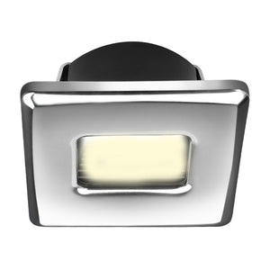 i2Systems Ember E1150Z Snap-In - Polished Chrome - Square - Warm White Light [E1150Z-12CAB]