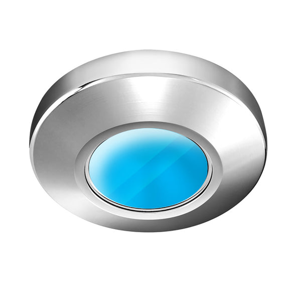 i2Systems Profile P1100 1.5W Surface Mount Light - Blue - Brushed Nickel Finish [P1100Z-41E]