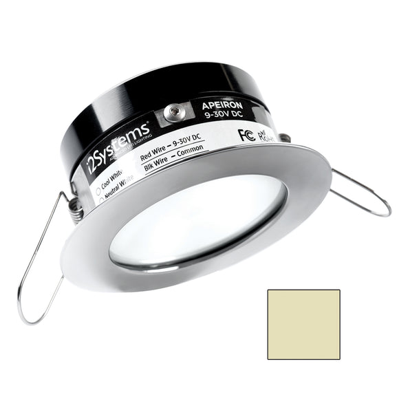 i2Systems Apeiron A503 3W Spring Mount Light - Warm White - Polished Chrome Finish [A503-11CBBR]