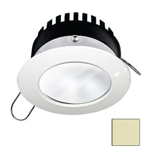 i2Systems Apeiron PRO A506 - 6W Spring Mount Light - Round - Warm White - White Finish [A506-31CBBR]