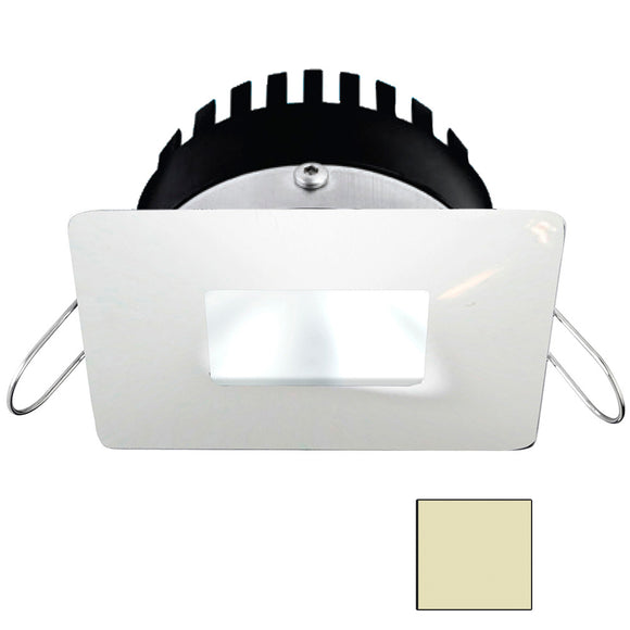 i2Systems Apeiron PRO A506 - 6W Spring Mount Light - Square/Square - Warm White White - White Finish [A506-34CBBR]