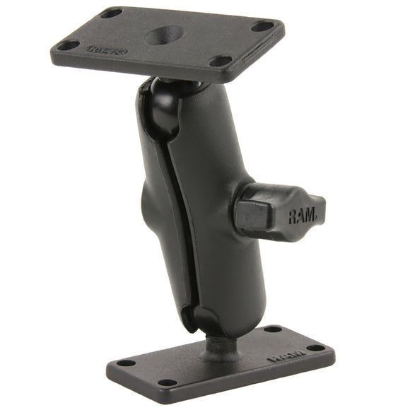 RAM Mount Double Ball Mount w/Two 1.5