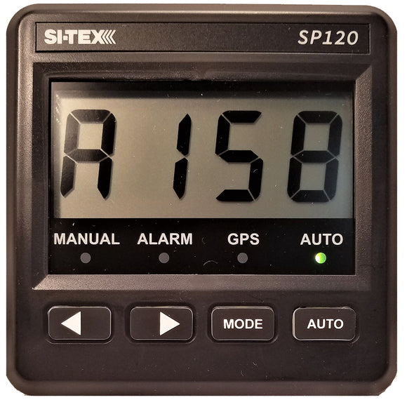 SI-TEX SP-120 System w/Rudder Feedback  Remote Mechanical Drive - 1994 + Mercury IO/Volvo Gas [SP120RF-5]