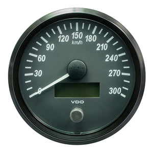 VDO SingleViu 100mm (4") Speedometer - 300 KM/H [A2C3832830030]