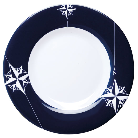 Marine Business Melamine Non-Slip, Flat, Round Dinner Plate - NORTHWIND - 10