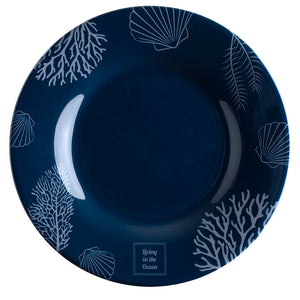 Marine Business Melamine Round Dessert Plate - LIVING - 7" Set of 6 [18003C]