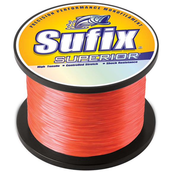 Sufix Superior Neon Fire Monofilament - 130lb - 1640 yds [651-330]