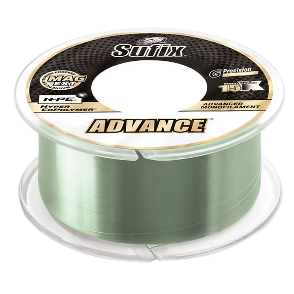 Sufix Advance Monofilament - 17lb - Low-Vis Green - 330 yds [604-117G]