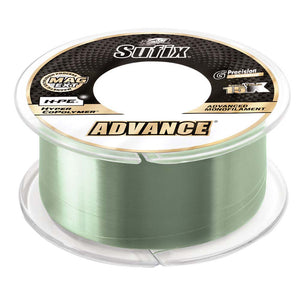 Sufix Advance Monofilament - 14lb - Low-Vis Green - 1200yds [604-1014G]