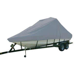 Carver Sun-DURA Specialty Boat Cover f/19.5 Inboard Tournament Ski Boats w/Tower  Swim Platform - Grey [81119S-11]