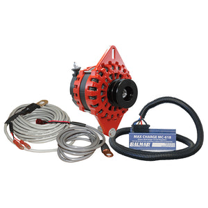 Balmar XT 250A Singleft Alternator, MC Regulator, T Sensors, Dualpul, Kit [XT-SF-250-DV-KIT]