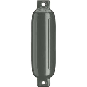 Polyform G-2 Twin Eye Fender 4.5" x 15.5" - Graphite [G-2-GRAPHITE]