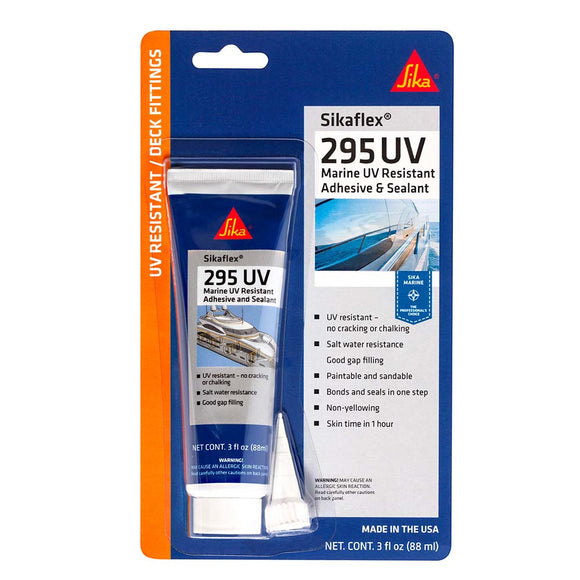 Sika Sikaflex 295 UV - White - 10oz Tube w/Nozzle [769]