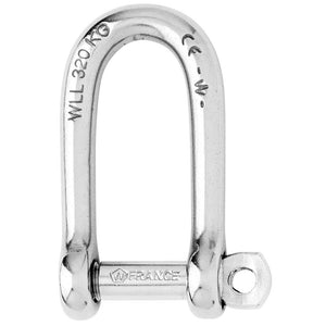 Wichard Self-Locking Long D Shackle - Diameter 4mm - 5/32" [01211]