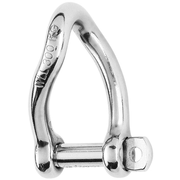 Wichard Self-Locking Twisted Shackle - Diameter 6mm - 1/4