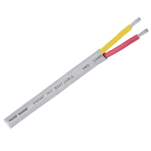 Pacer 16/2 AWG Round Safety Duplex Cable - Red/Yellow - 500 [WR16/2RYW-500]