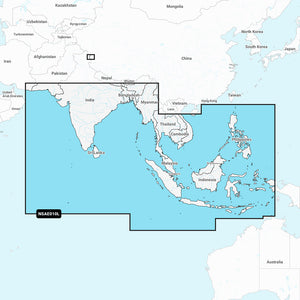 Garmin Navionics+ NSAE010L - Indian Ocean  South China Sea - Marine Chart [010-C1213-20]