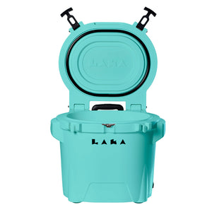 LAKA Coolers 30 Qt Cooler w/Telescoping Handle  Wheels - Seafoam [1082]