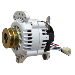 Balmar Alternator 120 AMP 12V 4" Dual Foot Saddle Dual Pulley w/Isolated Ground [604-120-DV]