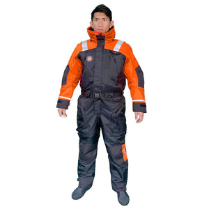 First Watch Anti-Exposure Suit Hi-Vis - Orange/Black - Medium [AS-1100-OB-M]